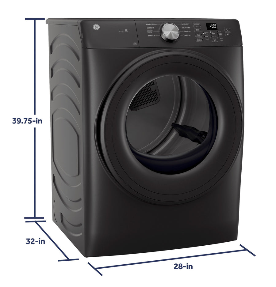GE® ENERGY STAR® 4.6 cu. ft. Capacity Smart Front Load Washer with UltraFresh Vent System with OdorBlock™ GFW350SPYDS - New In Box and GE® ENERGY STAR® 7.8 cu. ft. Capacity Smart Front Load Electric Dryer GES9933E - GFD35ESPYDS - New In Box