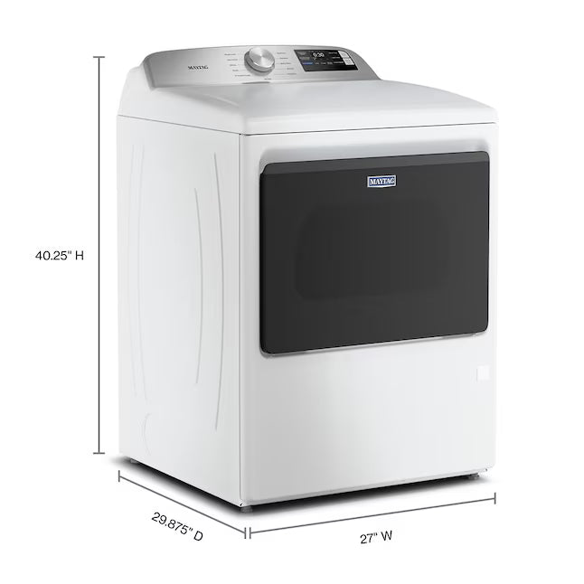 Maytag 5.3 cu. ft. Pet Pro Top Load Washer with Impeller, Extra Power and Sanitize Cycle - Scratch & Dent (Minor) and Maytag 7.4 Cu. Ft. Top Load Electric Dryer with Extra Power and Advanced Moisture Sensing 16277 - MED6205RW - Scratch & Dent (Minor)