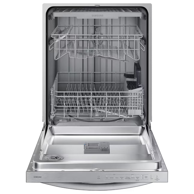 Samsung 24 in. Built-In Tall Tub 51 dBA Dishwasher in Fingerprint Resistant Stainless Steel with 3rd Rack and AutoRelease Door 25SD051 - DW80CG4051SR - Scratch & Dent (Major)