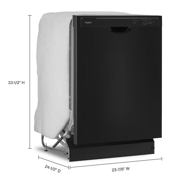 Whirlpool Quiet Dishwasher with Boost Cycle 22521711 - WDF341PAPB - Open Box