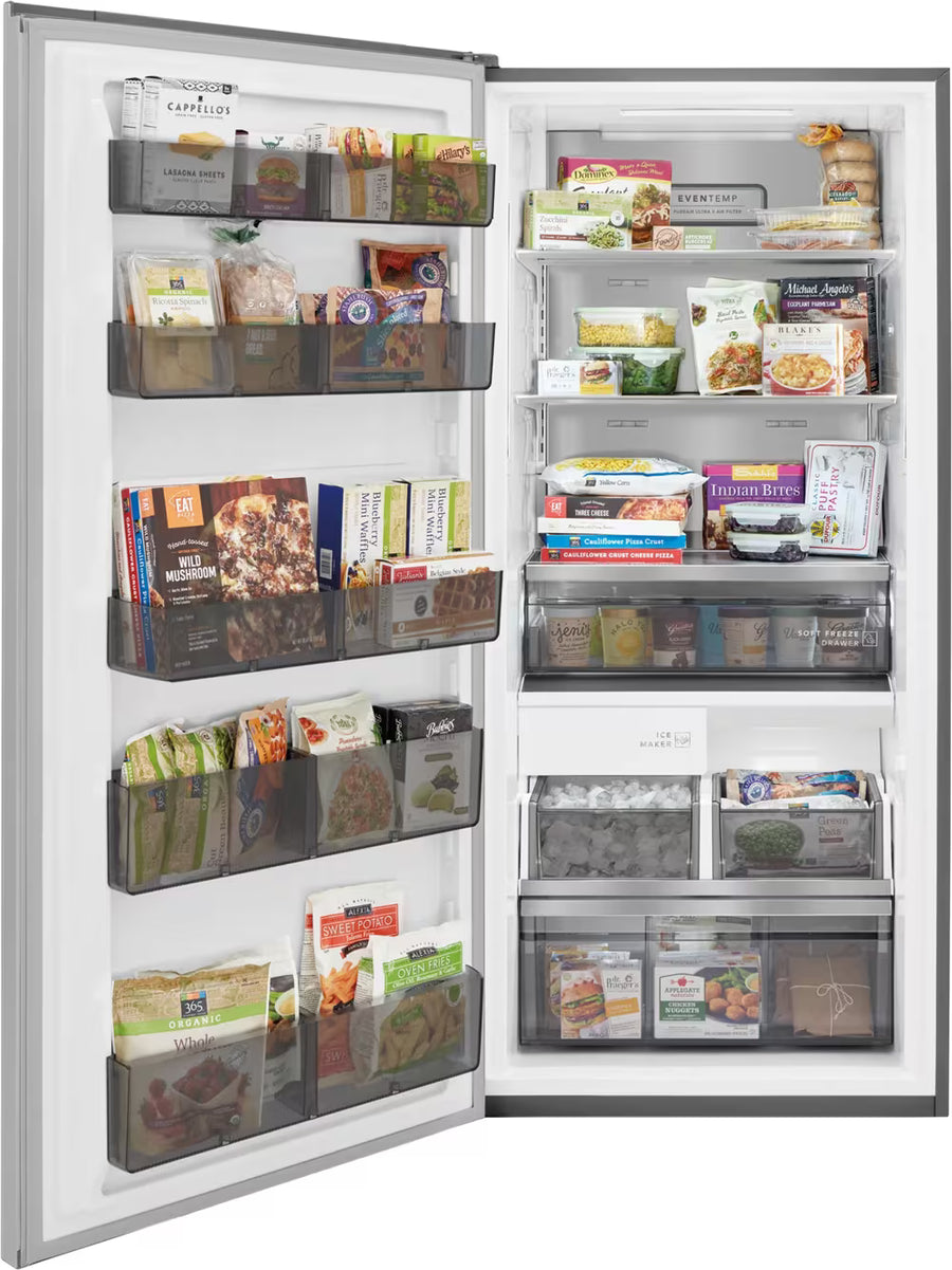 Frigidaire Professional 19 Cu. Ft. Single-Door Refrigerator in Stainless Steel FPRU19F8WF - Scratch & Dent (Minor) and Frigidaire Professional 19 Cu. Ft. Single-Door Freezer FPFU19F8WF - Scratch & Dent (Moderate)