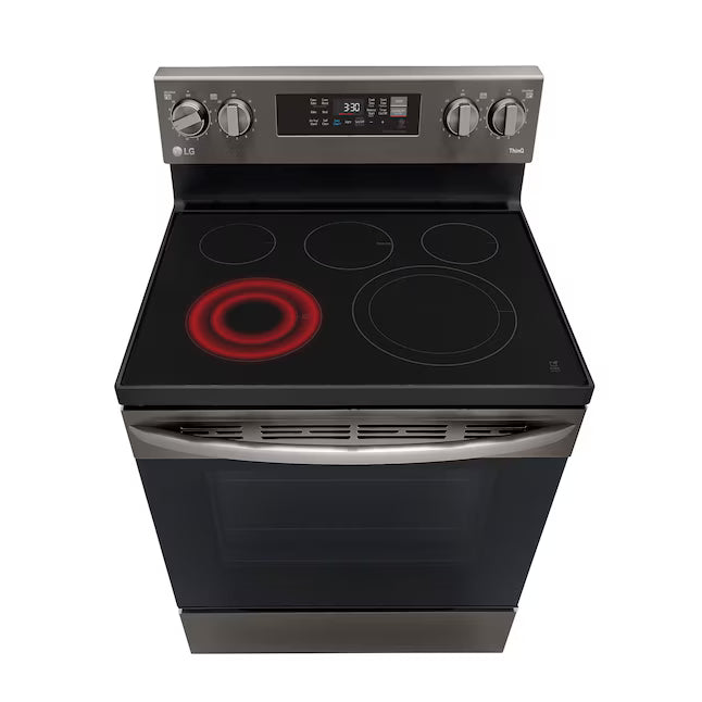 LG 5.8 cu. ft. Smart Wi-Fi Enabled Fan Convection Gas Range with Air Fry & EasyClean® 21SD026 - LRGL5823S - Scratch & Dent (Minor)