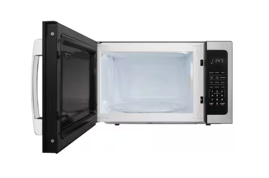 Vissani 1.5 cu. ft. Electric 1000-Watt Countertop Microwave in Stainless Steel with 6-Heating Functions C42PXP05 - New in Box