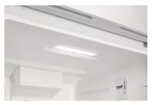 Vissani 14.2 cu. ft. Top Freezer Refrigerator in White, Garage Ready 251310SD884 - MDTF14WH5 - Scratch & Dent (Moderate)