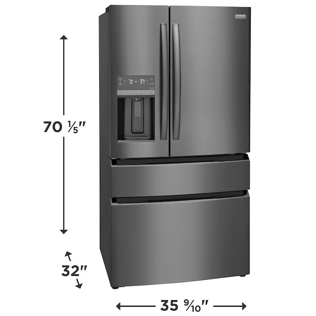 Frigidaire Gallery 22 Cu. Ft. Counter-Depth 4-Door French Door Refrigerator 20232SD600 - GRMC2273CD - Scratch & Dent (Moderate)