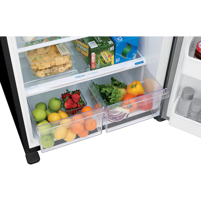 Frigidaire 18.3 cu. ft. 30" Wide Top Freezer Refrigerator with EvenTemp Cooling System 31132SD80 - FFTR1835VS - Scratch & Dent (Moderate)