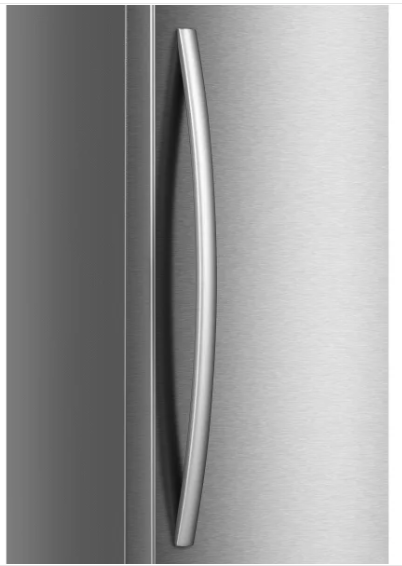 Mora 17.2 cu. ft. Counter Depth Bottom Freezer Refrigerator with LED Interior Lighting 30134SD205 - MRB172N6ASE - Scratch & Dent (Moderate)