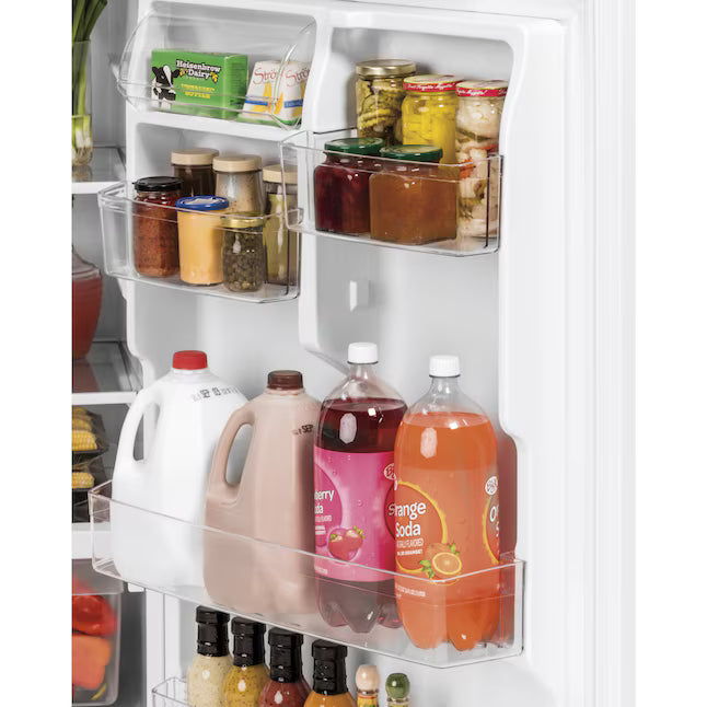 GE® 21.9 Cu. Ft. Garage Ready Top-Freezer Refrigerator GE9912 - GTS22KMNRDS - New In Box
