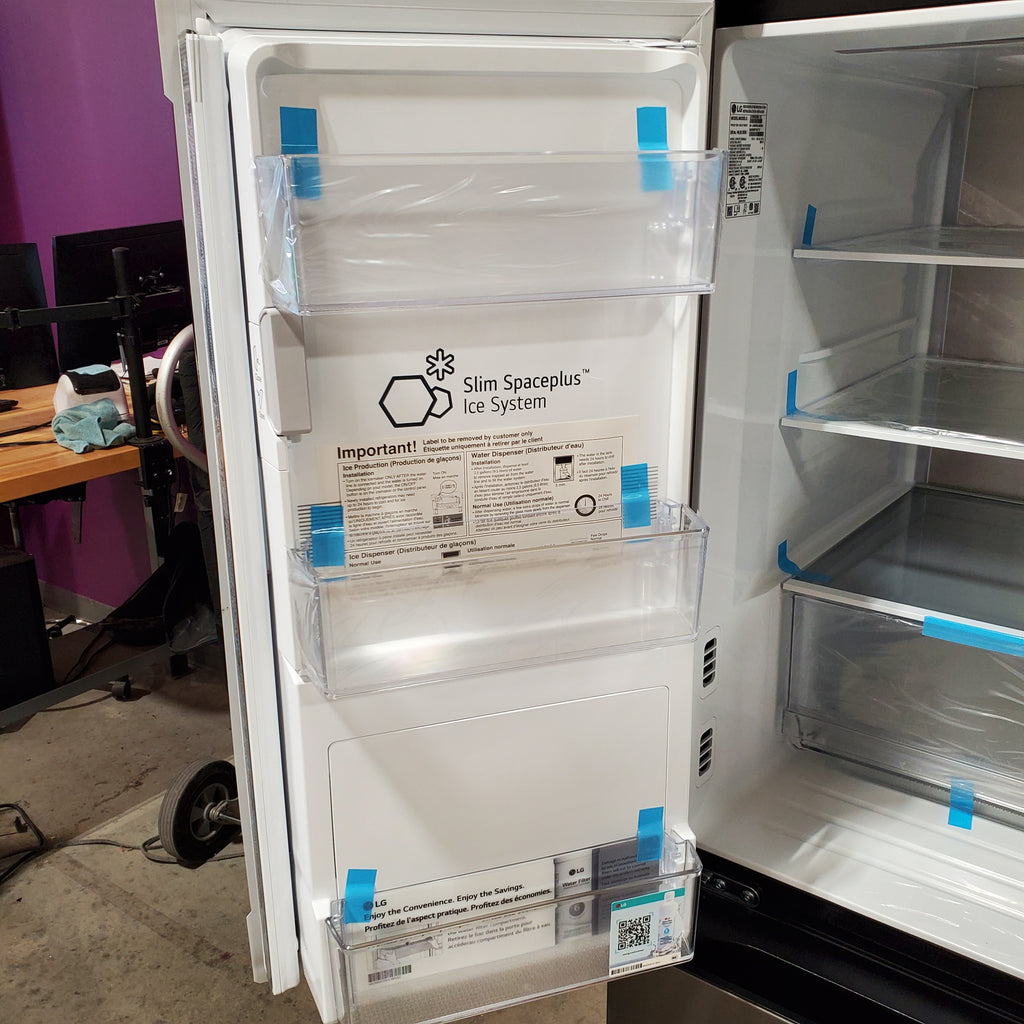 LG 29 cu. ft. Smart Standard-Depth MAX™ 4-Door French Door Refrigerator with Full-Convert Drawer™ 3SD929 - LF29H8330D - Scratch & Dent (Minor)