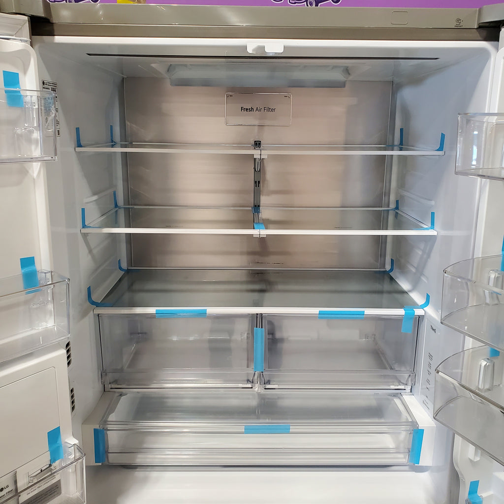 LG 26 cu. ft. Smart InstaView® Counter-Depth MAX™ French Door Refrigerator 17SD118 - LRFOC2606S - Scratch & Dent (Minor)