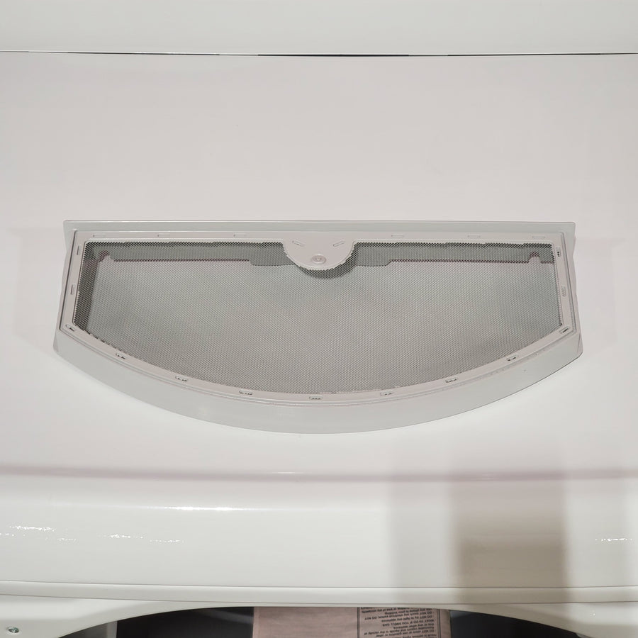 Hotpoint 6.2 cu. ft. Capacity Electric Dryer with Up To 120 ft. Venting and Shallow Depth 25SD091 - HTX26EASWWW - Open Box