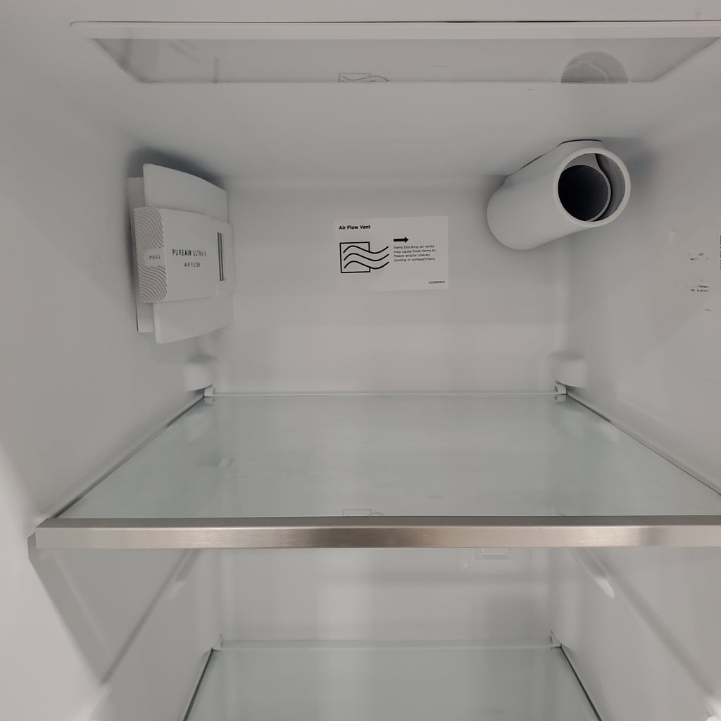 Pictures of Smudge Proof Stainless Steel ENERGY STAR Frigidaire Gallery 25.6 cu. ft. Side by Side Refrigerator with Exterior Water and Ice Dispenser - Scratch & Dent - (Minor) - Neu Appliance Outlet - Discount Appliance Outlet in Austin, Tx