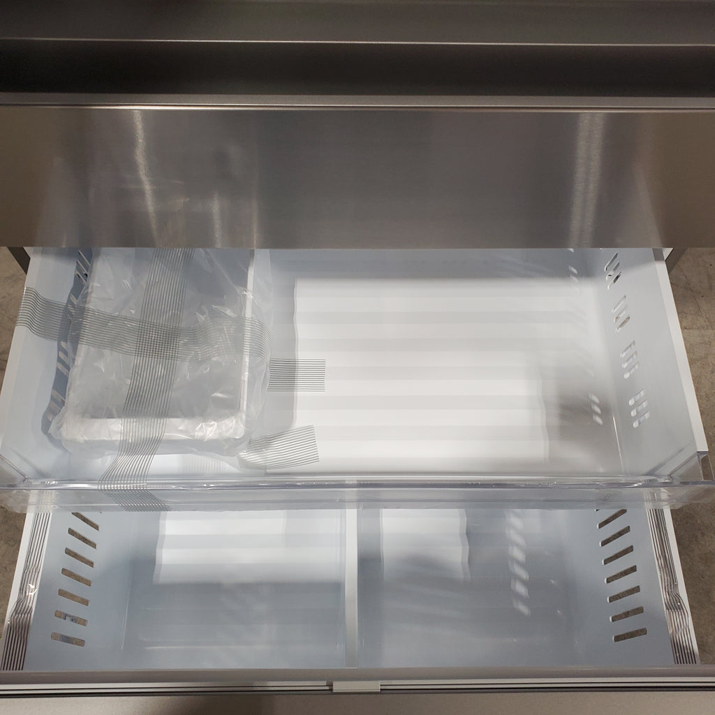 Pictures of Print Proof Stainless Steel 29 cu. ft. Smart Standard-Depth MAX™ 4-Door French Door Refrigerator with Full-Convert Drawer™ 3SD678 - LF29H8330S - Scratch & Dent - Major - Neu Appliance Outlet - Discount Appliance Outlet in Austin, Tx