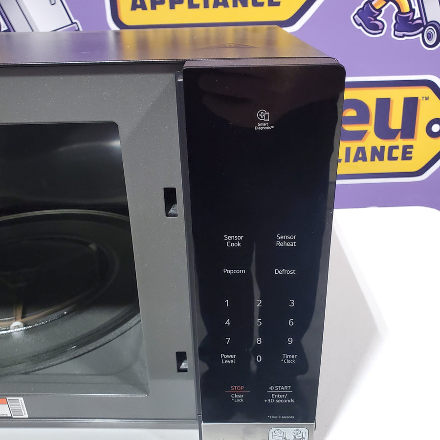 LG 2-cu ft 1200 -Watt Inverter Technology Countertop Microwave in Stainless Steel MSER2090S - Open Box