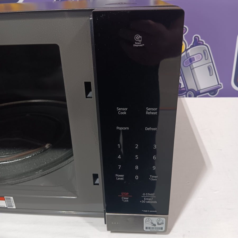 LG 2-cu ft 1200 -Watt Inverter Technology Countertop Microwave in Stainless Steel MSER2090S - Open Box
