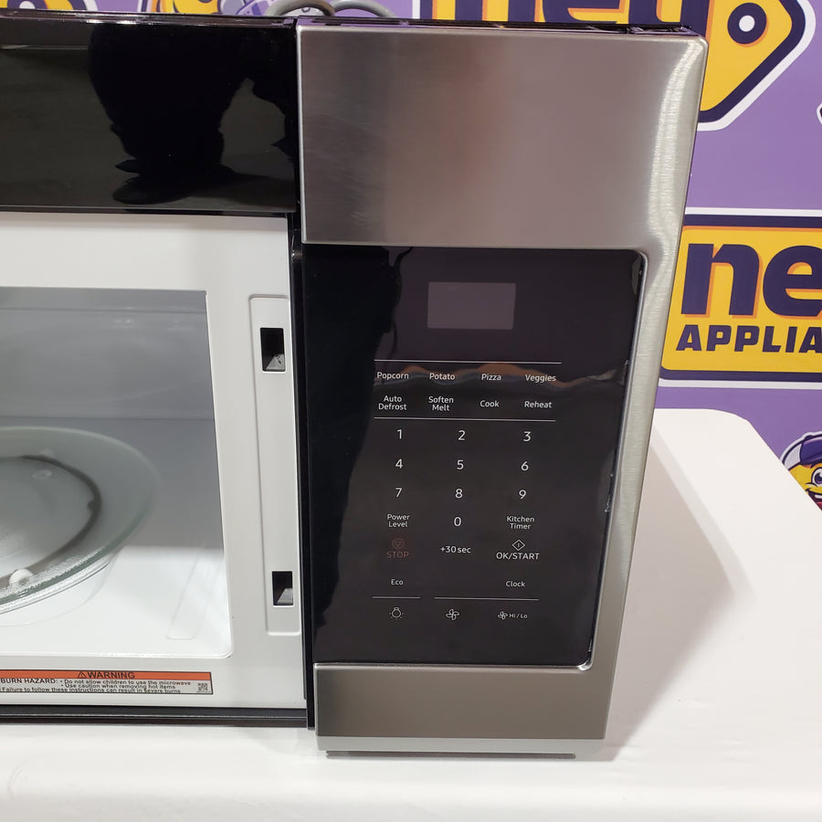 Samsung 30 inch 1.7 cu. ft. Over-the-Range Microwave in Fingerprint Resistant Stainless Steel ME17R7021ES - Open Box