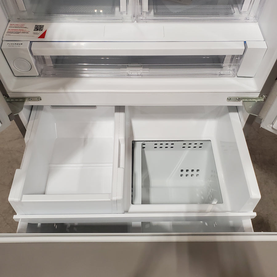 Frigidaire 29 Cu. Ft. Standard-Depth French Door Refrigerator in Stainless Steel 20SD017 - FRFN2813AF - Scratch & Dent (Minor)