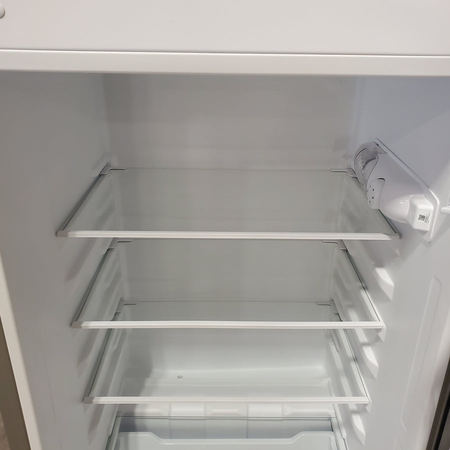 Frigidaire 7.5 cu. ft. Mini Refrigerator with Top Freezer in Stainless Look EFR780-6COM - Scratch & Dent (Moderate)