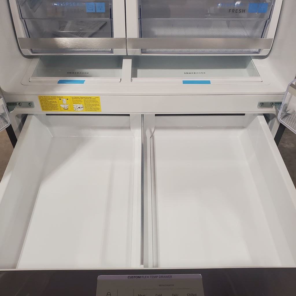 Pictures of Frigidaire Gallery 26 Cu. Ft. Standard-Depth 4-Door French Door Refrigerator in Fingerprint Resistant Stainless Steel - 3SD557 - GRMS2773AF - Scratch & Dent (Minor) - Neu Appliance Outlet - Discount Appliance Outlet in Austin, Tx