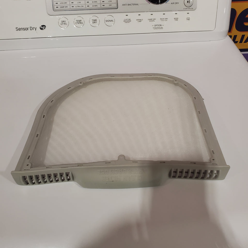 Pictures of LG 7.3 cu. ft. Ultra Large High Efficiency Electric Dryer w/ Sensor Dry Technology in White 1CR04126 - DLE4970W - Certified Refurbished - Neu Appliance Outlet - Discount Appliance Outlet in Austin, Tx