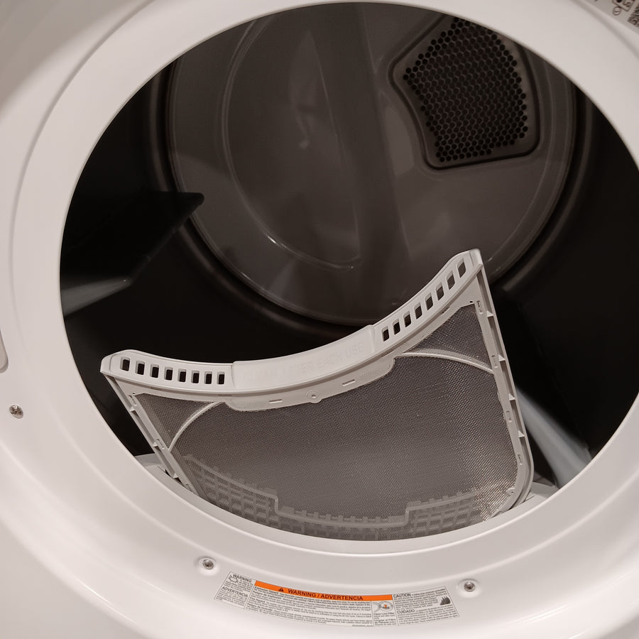 LG 7.4 cu. ft. ENERGY STAR Electric Vented Dryer with Sensor Dry and SmartThinQ Technology 25133SD421 - DLE3400W - Open Box