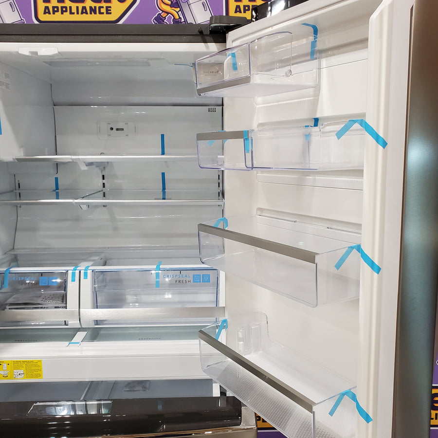 Frigidaire Gallery 22 Cu. Ft. 4-Door Counter-depth French Door Refrigerator with Ice Maker (Fingerprint Resistant Stainless Steel) ENERGY STAR 20SD2 - GRMC2273CF - Scratch & Dent (Moderate)