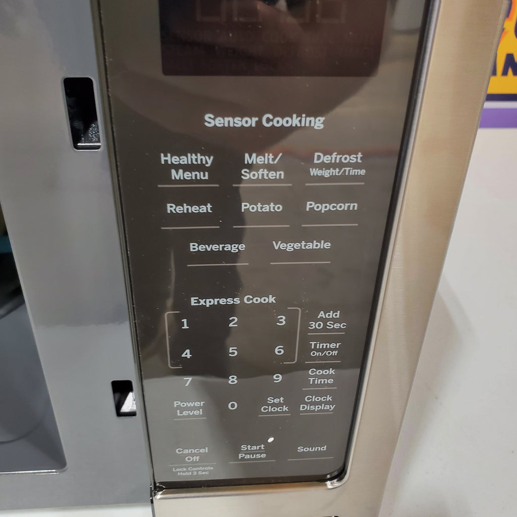Pictures of GE Profile™ 2.2 Cu. Ft. Countertop Sensor Microwave Oven in Stainless Steel PES7227SLSS - Open Box - Neu Appliance Outlet - Discount Appliance Outlet in Austin, Tx