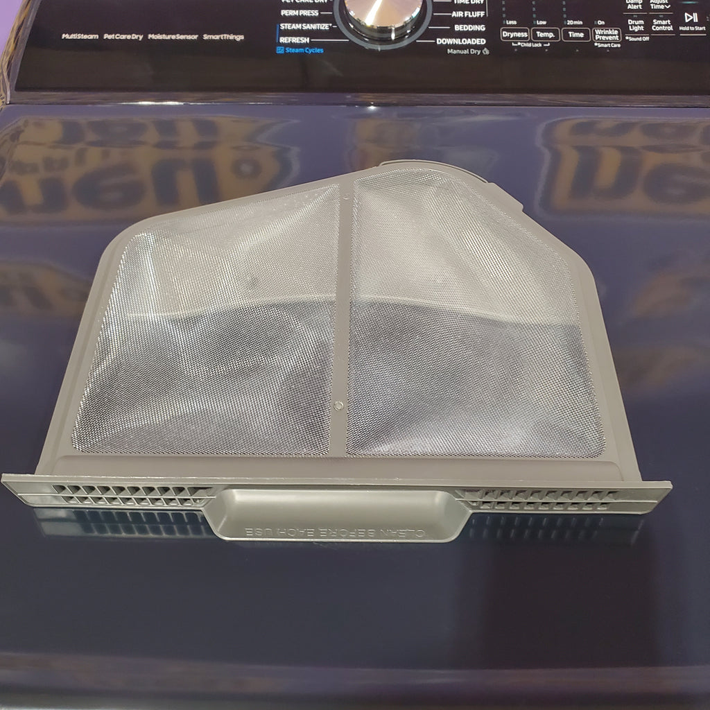 Pictures of Samsung 5.4 cu. ft. Smart Top Load Washer with Pet Care Solution and Super Speed Wash WA54CG7150AD - Open Box and 7.4 cu. ft. Smart Vented Electric Dryer with Pet Care Dry and Steam Sanitize+ 16040 - DVE54CG7150D - Scratch & Dent (Minor) - Neu Appliance Outlet - Discount Appliance Outlet in Austin, Tx