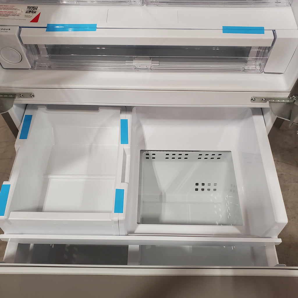 Pictures of Frigidaire 29 Cu. Ft. Standard-Depth French Door Refrigerator in Stainless Steel - 3SD558 - FRFN2813AF - Scratch & Dent (Moderate) - Neu Appliance Outlet - Discount Appliance Outlet in Austin, Tx