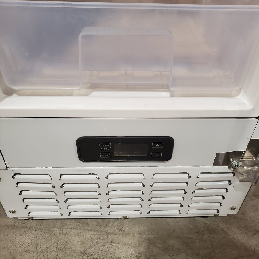 Euhomy 15 in. 66lbs/24H Nugget Ice Maker, Built-in/Freestanding, Ice Full Alert and Auto-Cleaning 25SA206 - NIMU-01 - Open Box