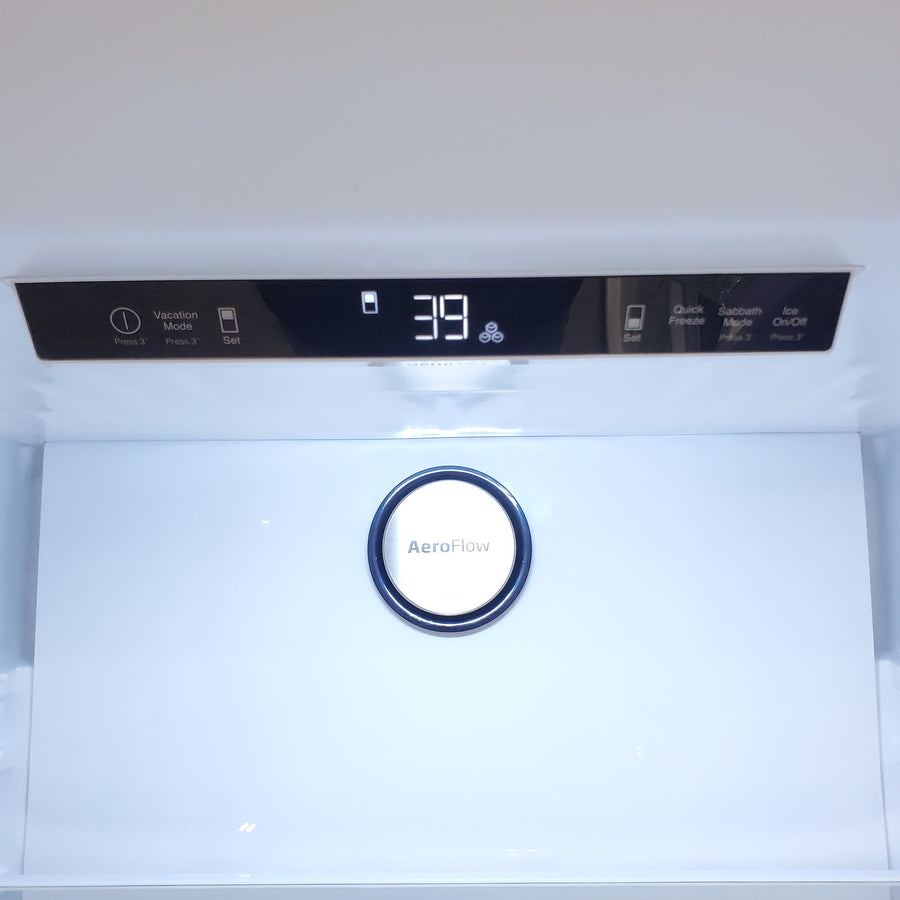 Beko 30” Counter-Depth Bottom Freezer Refrigerator with Ice Maker, Right Hinge BFBF30116SSIM - Scratch & Dent (Moderate)
