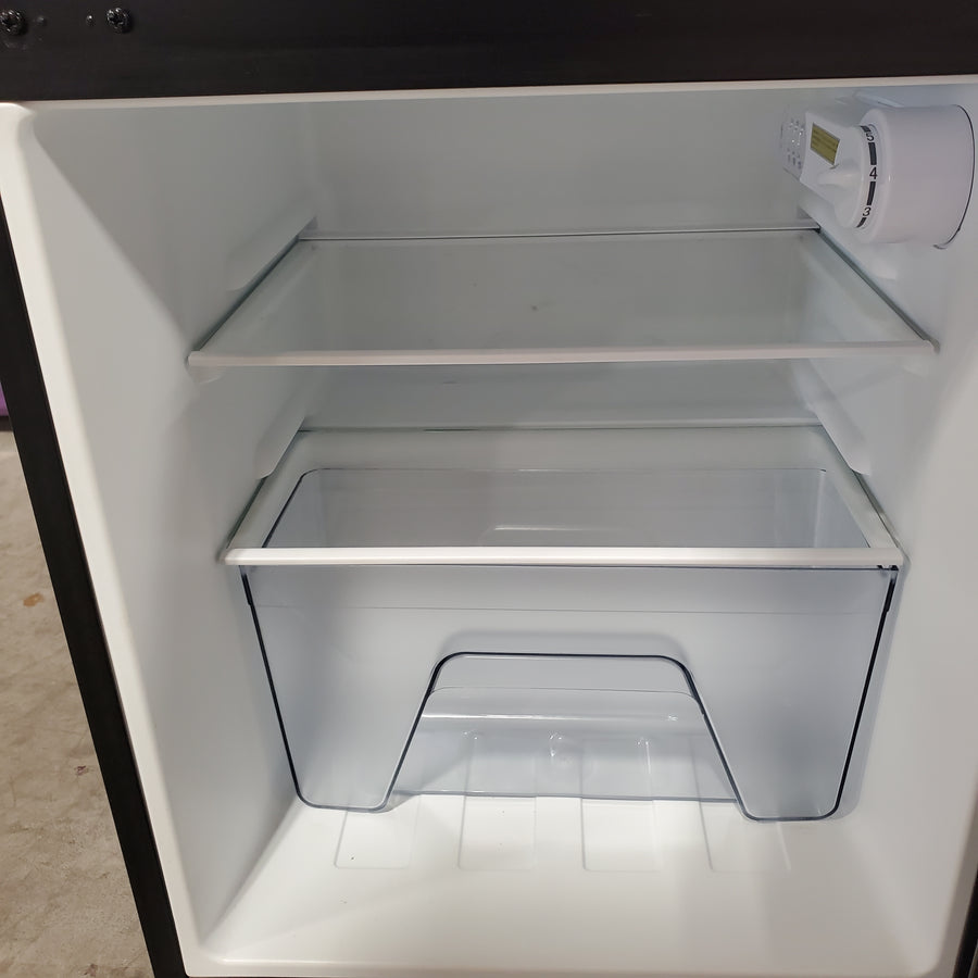 Vissani 3.1 cu. ft. 2-Door Mini Refrigerator in Stainless Steel with Freezer, ENERGY STAR HVDR31GSE - Open Box