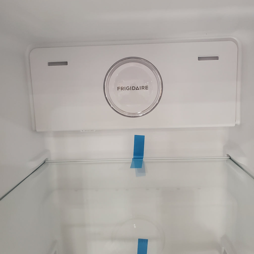 Pictures of Frigidaire 21 Cu. Ft. 36" Counter-Depth Side-by-Side Refrigerator in Fingerprint-Resistant Stainless Steel FRSG2115AV - Scratch & Dent (Minor) - Neu Appliance Outlet - Discount Appliance Outlet in Austin, Tx