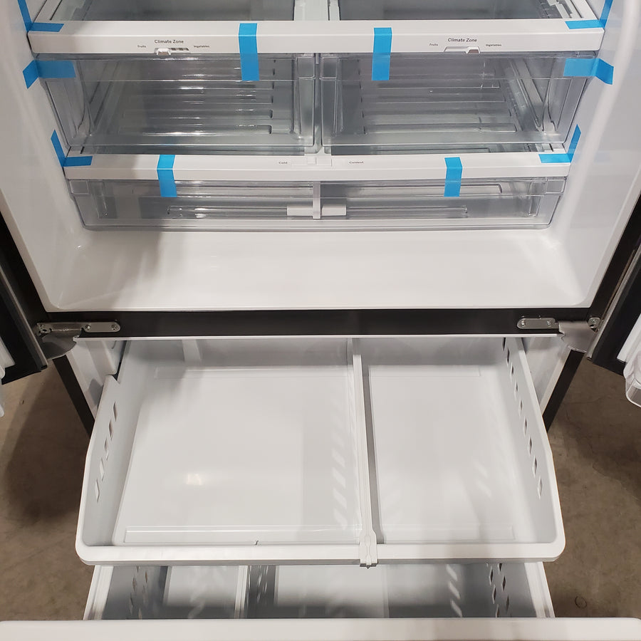 GE ENERGY STAR 25.7 Cu. Ft. Fingerprint Resistant French-Door Refrigerator GFE26JYMFS - Scratch & Dent (Moderate)