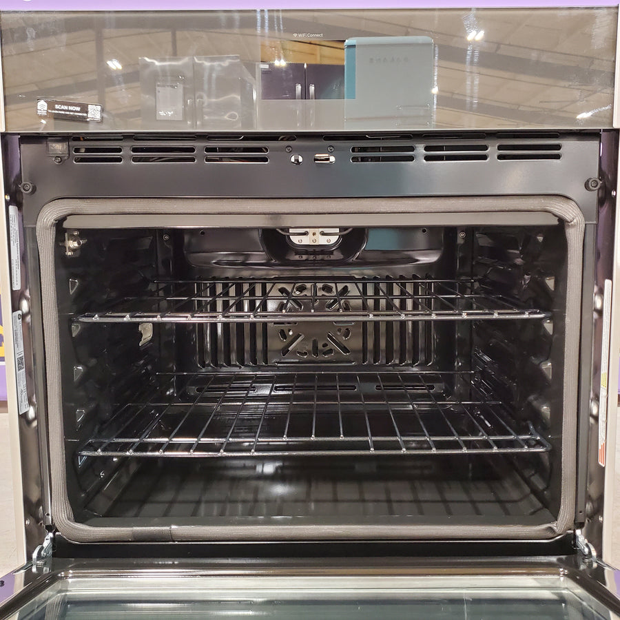 GE® 30" Smart Built-In Self-Clean Convection Single Wall Oven with No Preheat Air Fry JTS5000SVSS - 3SD875 - Open Box