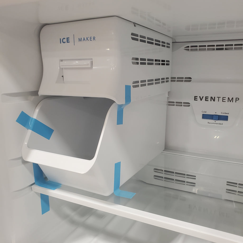 Pictures of 30" Wide Black Frigidaire 18.3 cu. ft. Top Freezer Refrigerator with Garage-Ready Design - Open Box - Neu Appliance Outlet - Discount Appliance Outlet in Austin, Tx