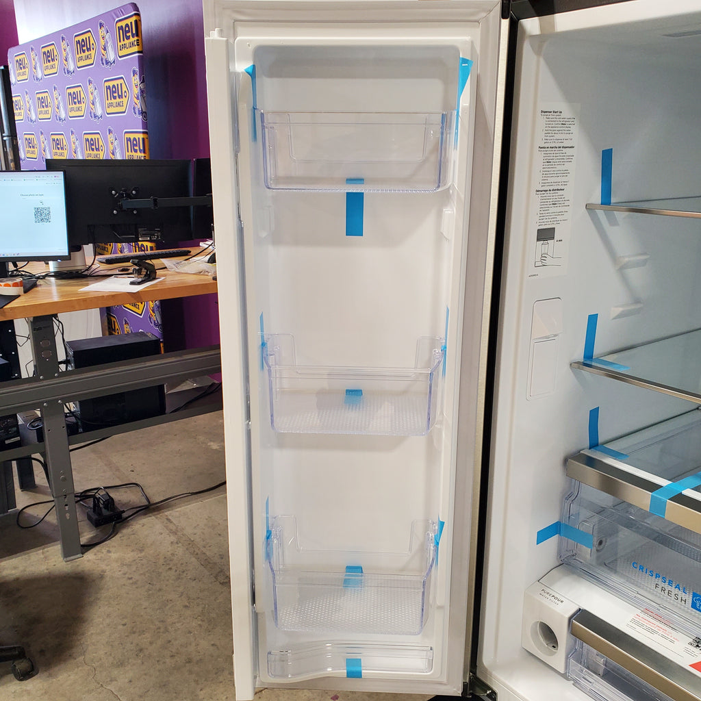 Pictures of Frigidaire Gallery 20 Cu. Ft. Standard-Depth French Door Refrigerator in Stainless Steel GRFN2023AF - Scratch & Dent (Minor) - Neu Appliance Outlet - Discount Appliance Outlet in Austin, Tx