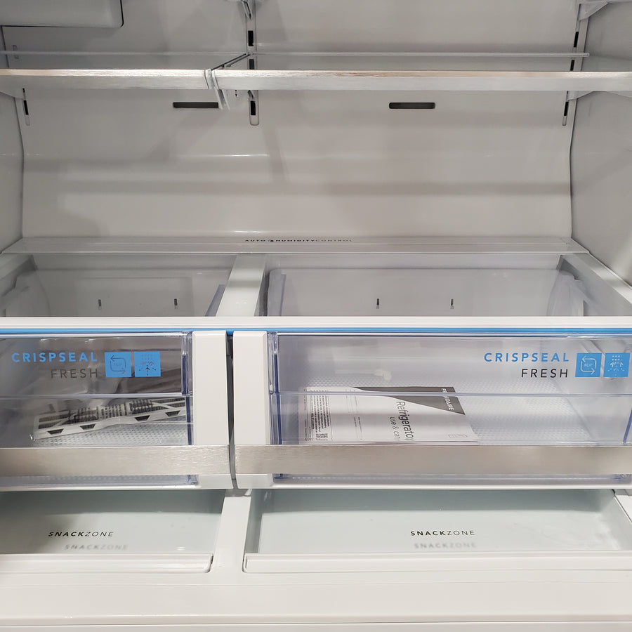 Frigidaire Gallery 22 Cu. Ft. 4-Door Counter-depth French Door Refrigerator with Ice Maker (Fingerprint Resistant Stainless Steel) ENERGY STAR 22133SD208 - GRMC2273CF - Scratch & Dent (Minor)