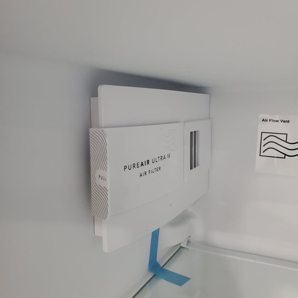 Pictures of Smudge Proof Stainless Steel ENERGY STAR Frigidaire Gallery 25.6 cu. ft. Side by Side Refrigerator with Exterior Water and Ice Dispenser - Scratch & Dent - Minor - Neu Appliance Outlet - Discount Appliance Outlet in Austin, Tx