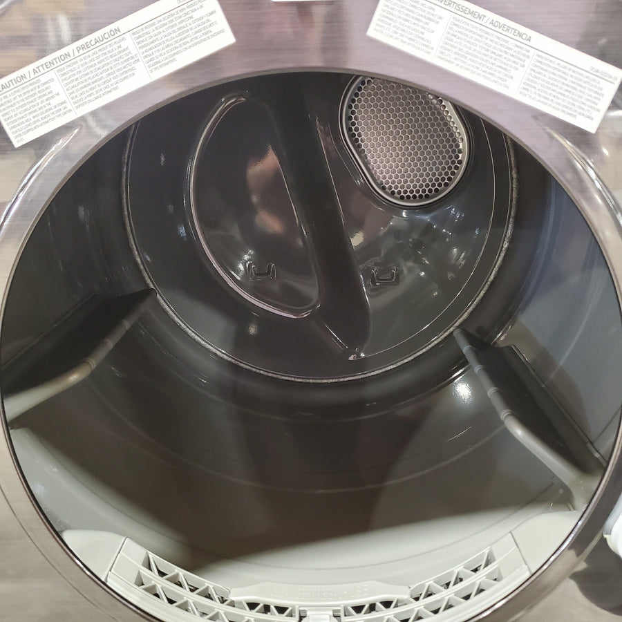 Samsung Frontload Brushed Black7.5 Cu. Ft. Electric Dryer with Sensor Dry 31131SD53 - DVE45T6000V - Scratch & Dent (Minor)