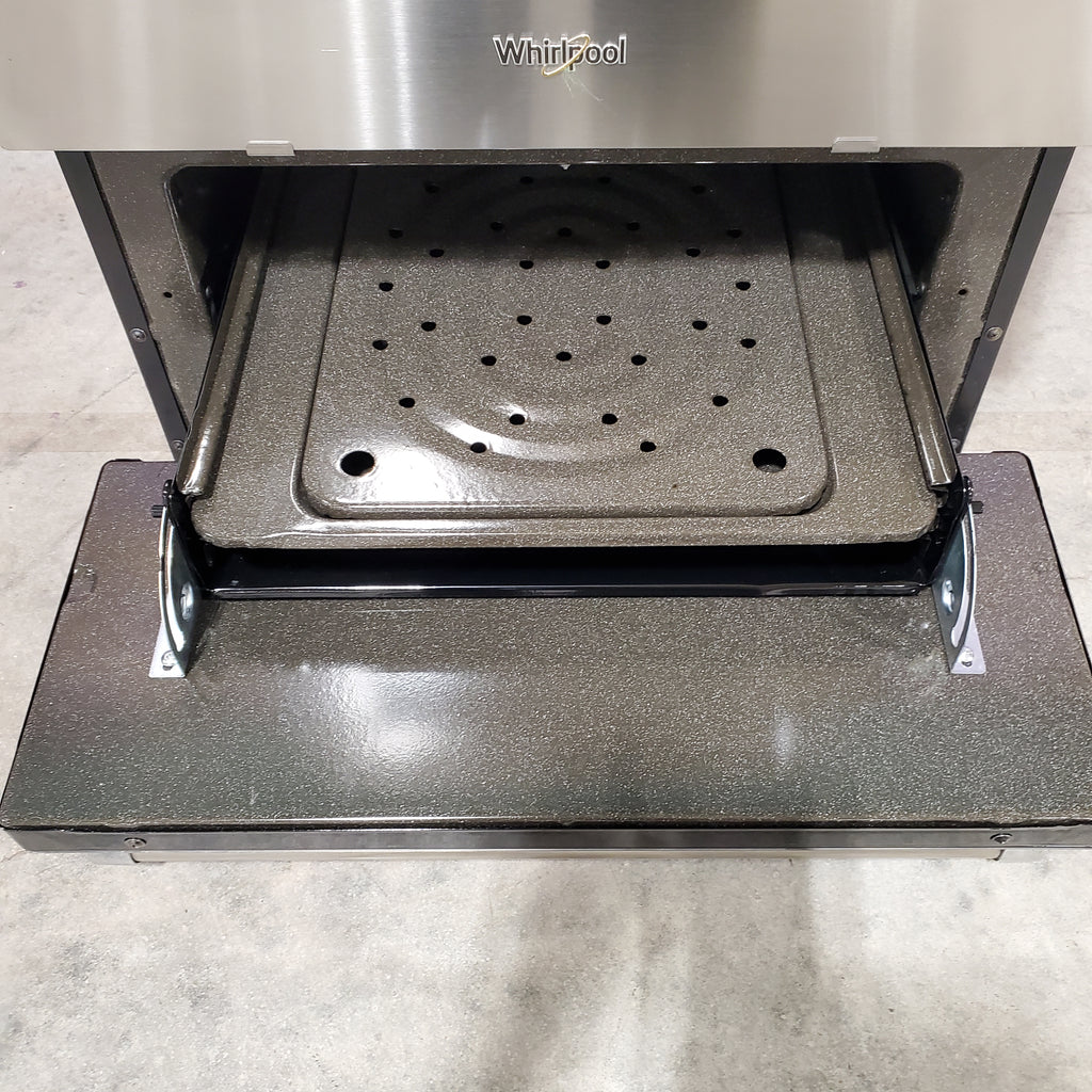 Pictures of Whirlpool 24-inch Freestanding Gas Range with Sealed Burners in Stainless Steel WFG500M4HS - Scratch & Dent (Minor) - Neu Appliance Outlet - Discount Appliance Outlet in Austin, Tx