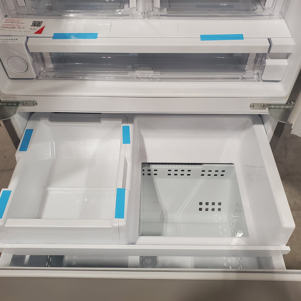 Pictures of Frigidaire 29 Cu. Ft. Standard-Depth French Door Refrigerator in Stainless Steel - 3SD291 - FRFN2813AF - Scratch & Dent (Major) - Neu Appliance Outlet - Discount Appliance Outlet in Austin, Tx