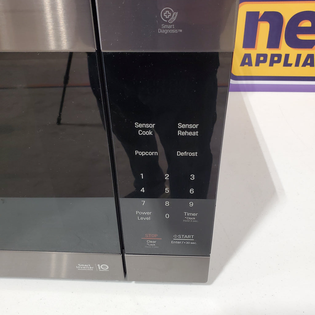 Pictures of LG Black Stainless Steel Series 2.0 cu. ft. NeoChef™ Countertop Microwave with Smart Inverter and EasyClean® LMC2075BD - Scratch & Dent (Minor) - Neu Appliance Outlet - Discount Appliance Outlet in Austin, Tx