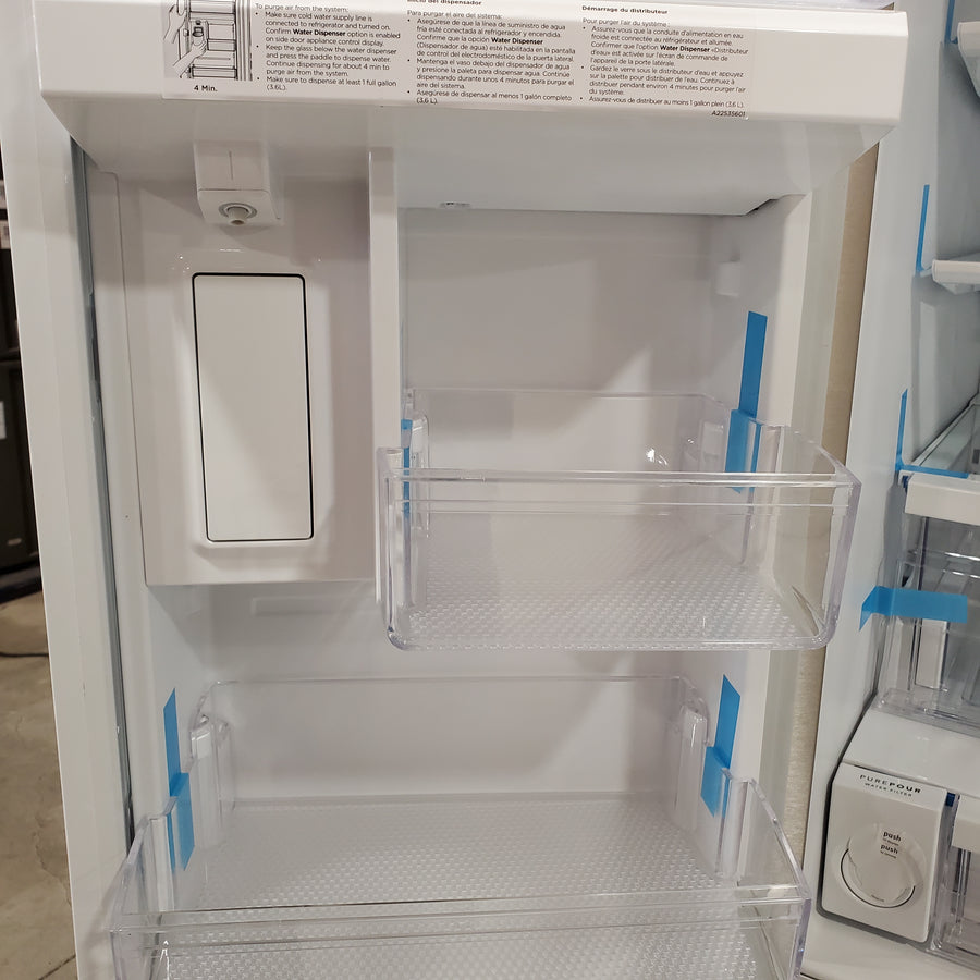 Frigidaire 29 Cu. Ft. Standard-Depth French Door Refrigerator in Stainless Steel 20132SD377 - FRFN2813AF - Scratch & Dent (Moderate)