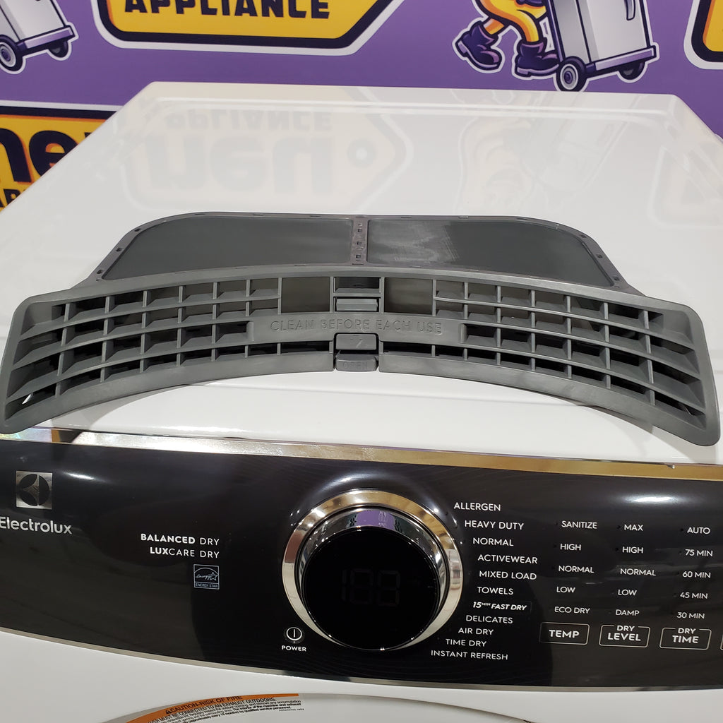 Pictures of Electrolux 8.0 Cu. Ft. Front Load Perfect Steam™ Electric Dryer with Balanced Dry™ and Instant Refresh ELFE7626BW - Scratch & Dent (Moderate) - Neu Appliance Outlet - Discount Appliance Outlet in Austin, Tx