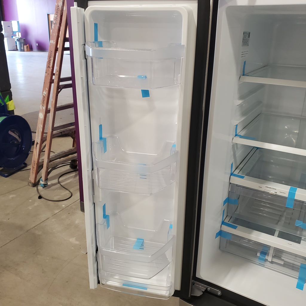 Pictures of 30 Inch Wide GE® ENERGY STAR® 20.8 Cu. Ft. French-Door Refrigerator with Icemaker and Advanced Water Filtration GNE21FYKFS - Open Box - Neu Appliance Outlet - Discount Appliance Outlet in Austin, Tx