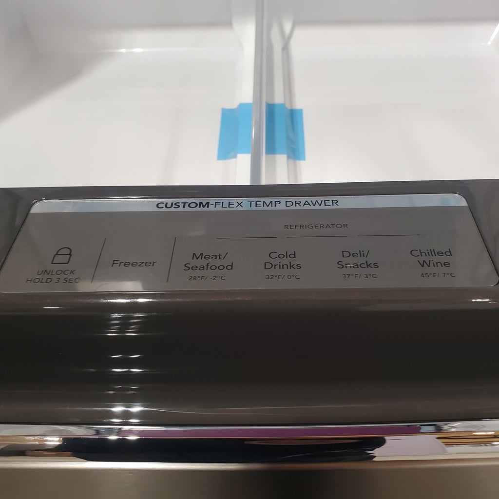 Pictures of Frigidaire Gallery 26 Cu. Ft. Standard-Depth 4-Door French Door Refrigerator in Fingerprint Resistant Stainless Steel - 3SD549 - GRMS2773AF - Scratch & Dent (Minor) - Neu Appliance Outlet - Discount Appliance Outlet in Austin, Tx