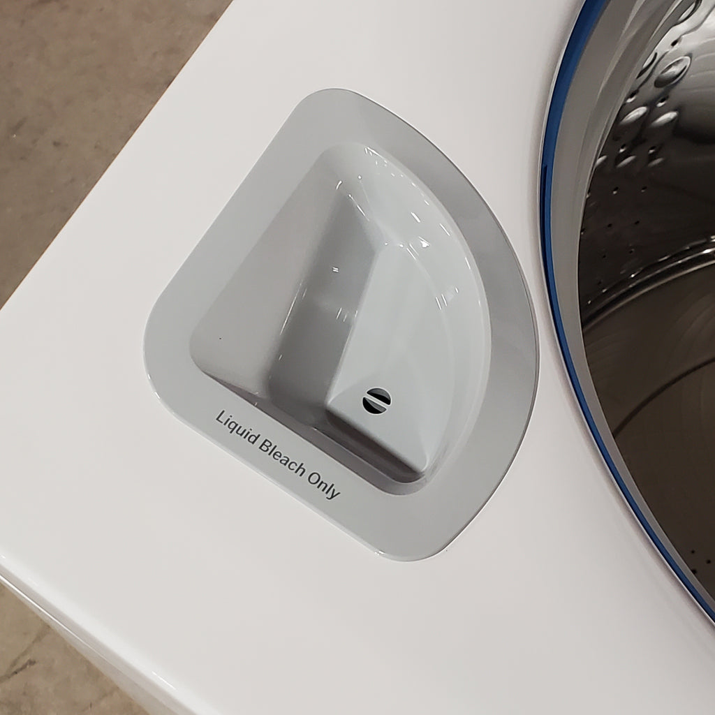 Pictures of GE Profile 5.0 cu. ft. High-Efficiency ENERGY STAR Smart Top Load Washer in White with Microban Technology 3SD722 - PTW600BSRWS - Scratch & Dent (Minor) - Neu Appliance Outlet - Discount Appliance Outlet in Austin, Tx