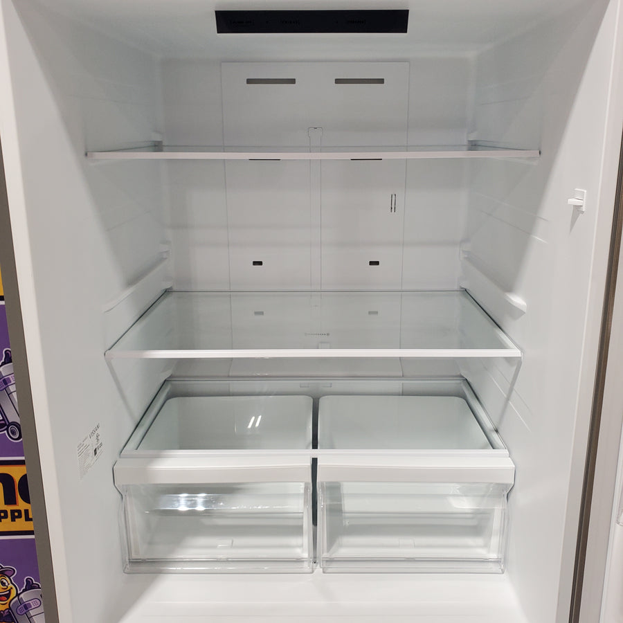 Vissani 18.7 cu. ft. Bottom Freezer Refrigerator in Stainless Steel 25136CR631 - MDBF18SS - Scratch & Dent (Moderate)