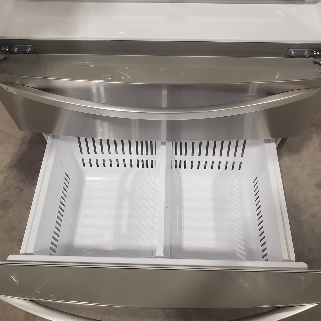 Pictures of LG 28 cu. ft. 4-Door French Door, Standard Depth, Ice & Water, Double Freezer, Stainless Steel 3SD676 - LMXS28626S - Open Box - Neu Appliance Outlet - Discount Appliance Outlet in Austin, Tx